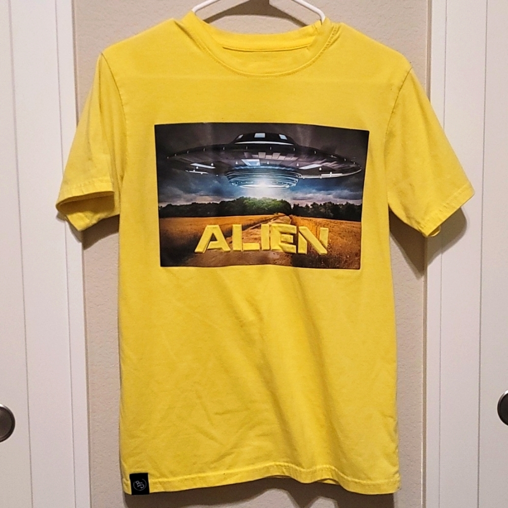 Yellow "Alien" T-Shirt